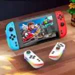 2 Joy-Con Nintendo Switch RGB à effet Hall, double vibration et turbo