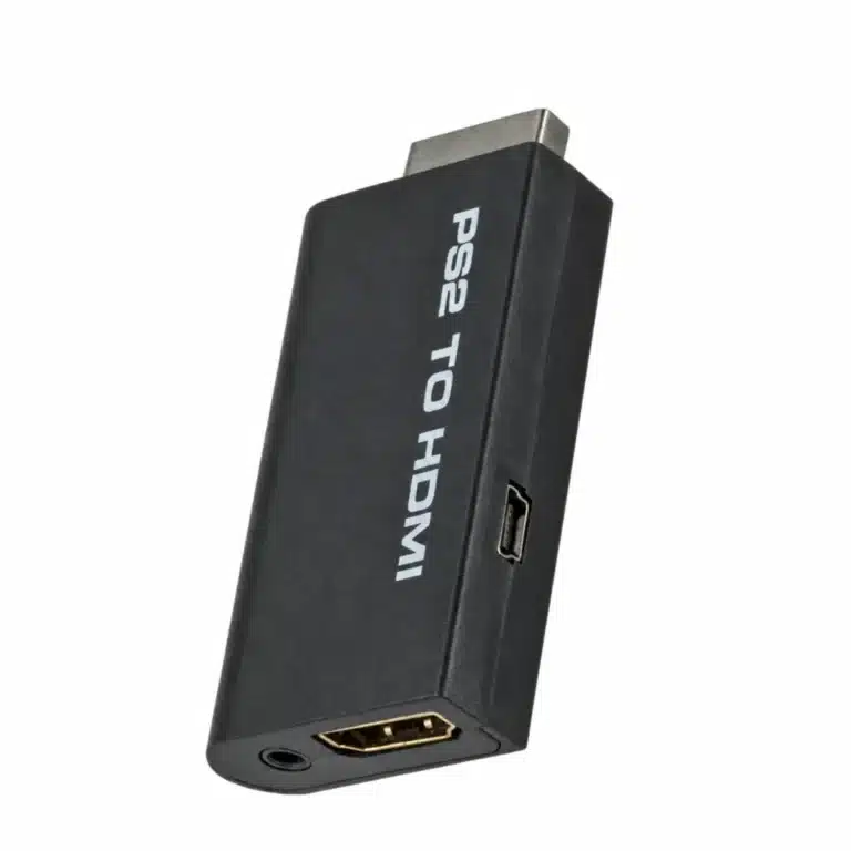 Adaptateur HDMI PS2 jack 3.5mm audio câble USB