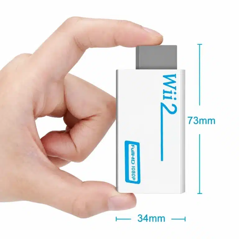Adaptateur HDMI Wii sortie audio jack 3.5 mm