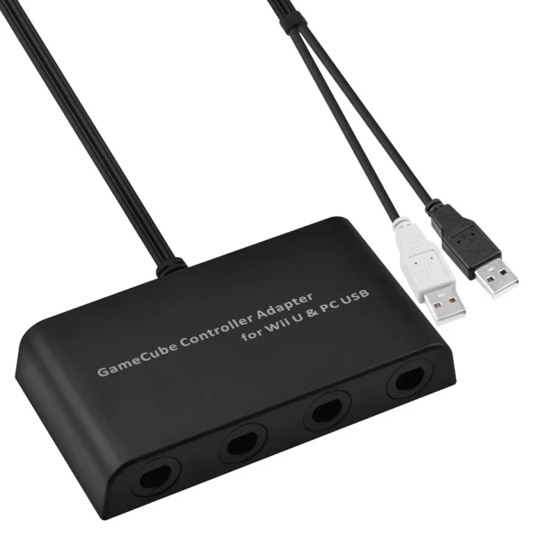 Adaptateur manette GameCube Wii U 4 ports