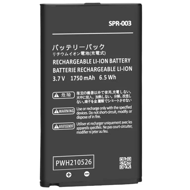 Batterie 3DS XL 1750 mAh 3.7V rechargeable remplacement