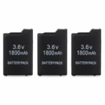 Batterie PSP 1000 1800 mAh rechargeable - 3x Batteries