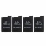 Batterie PSP 1000 1800 mAh rechargeable - 4x Batteries