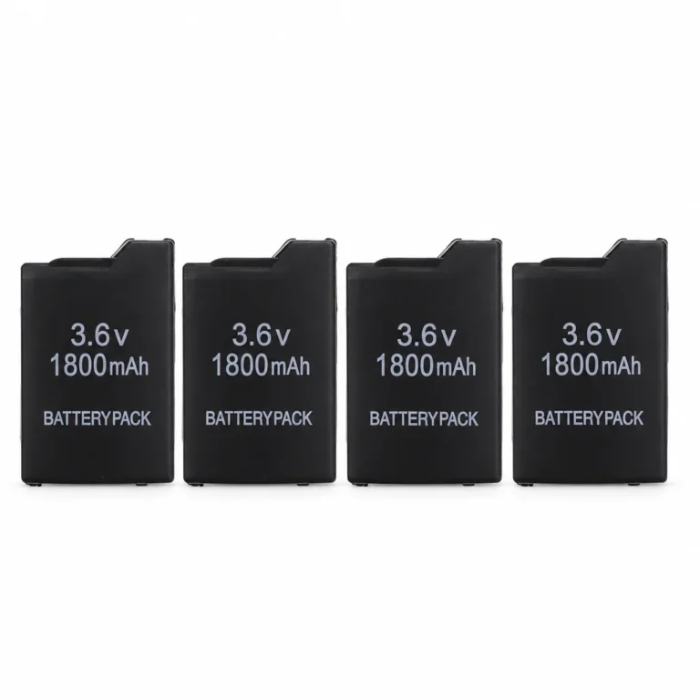 Batterie PSP 1000 1800 mAh rechargeable - 4x Batteries
