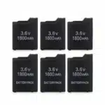 Batterie PSP 1000 1800 mAh rechargeable - 6x Batteries