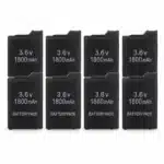 Batterie PSP 1000 1800 mAh rechargeable - 8x Batteries