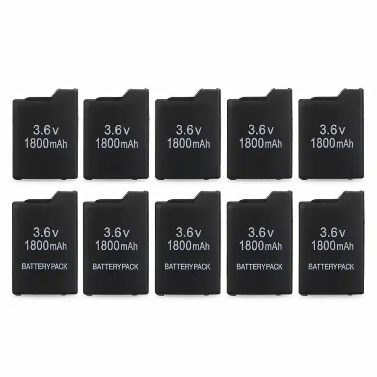 Batterie PSP 1000 1800 mAh rechargeable - 10x Batteries