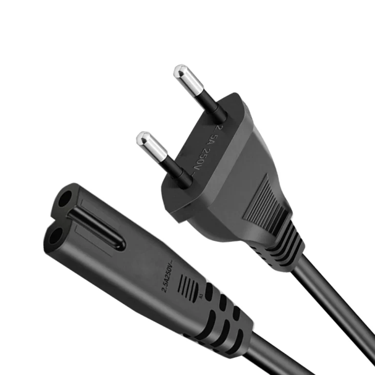 Câble alimentation PS5 C7 en 8 prise européenne