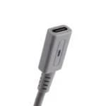 Câble alimentation Wii USB-C PD 65 W 12 cm voyant LED