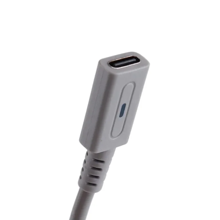 Câble alimentation Wii USB-C PD 65 W 12 cm voyant LED
