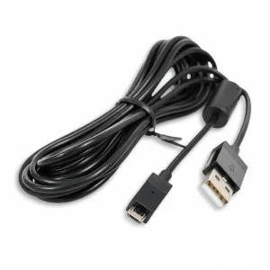 Câble chargeur manette PS4 micro-USB ferrite 1.8 ou 2.75 m