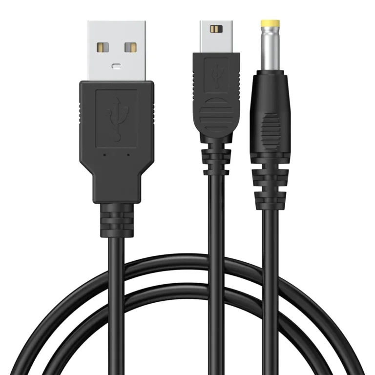 Câble chargeur PSP USB 1.2 m mini USB