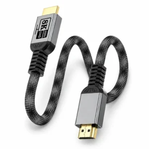Câble HDMI PS5 8K 60 Hz 2.1 tressé 48 Gbps 4K 144 Hz