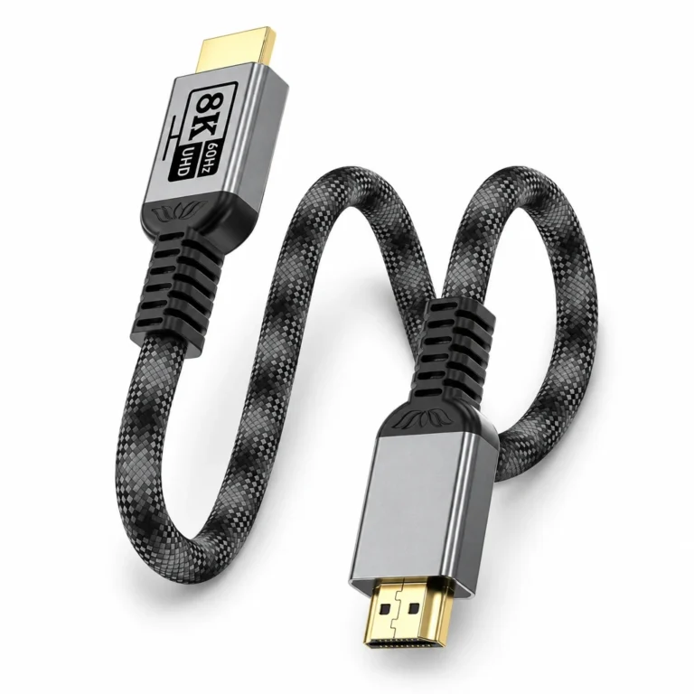 Câble HDMI PS5 8K 60 Hz 2.1 tressé 48 Gbps 4K 144 Hz