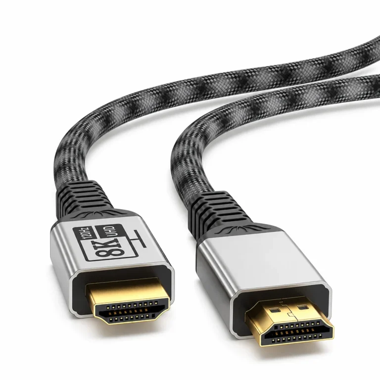 Câble HDMI PS5 8K 60 Hz 2.1 tressé 48 Gbps 4K 144 Hz