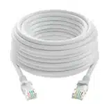 Câble LAN PS3 Ethernet Cat6 RJ45 1000 Mbps - Blanc 0,5 m