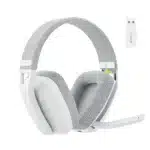 Casque Bluetooth PS5 sans fil 2.4 GHz micro - Blanc