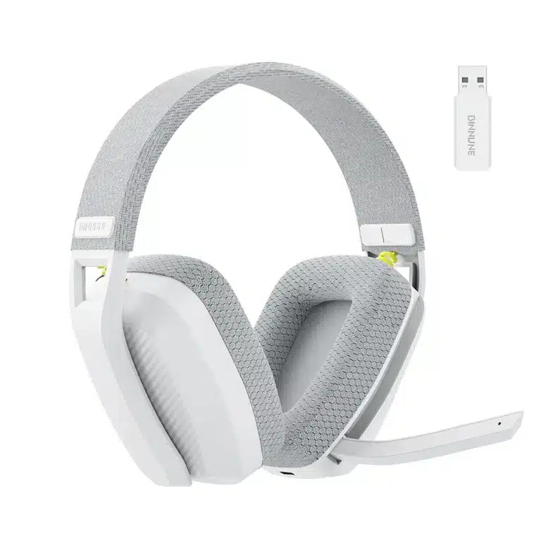 Casque Bluetooth PS5 sans fil 2.4 GHz micro - Blanc