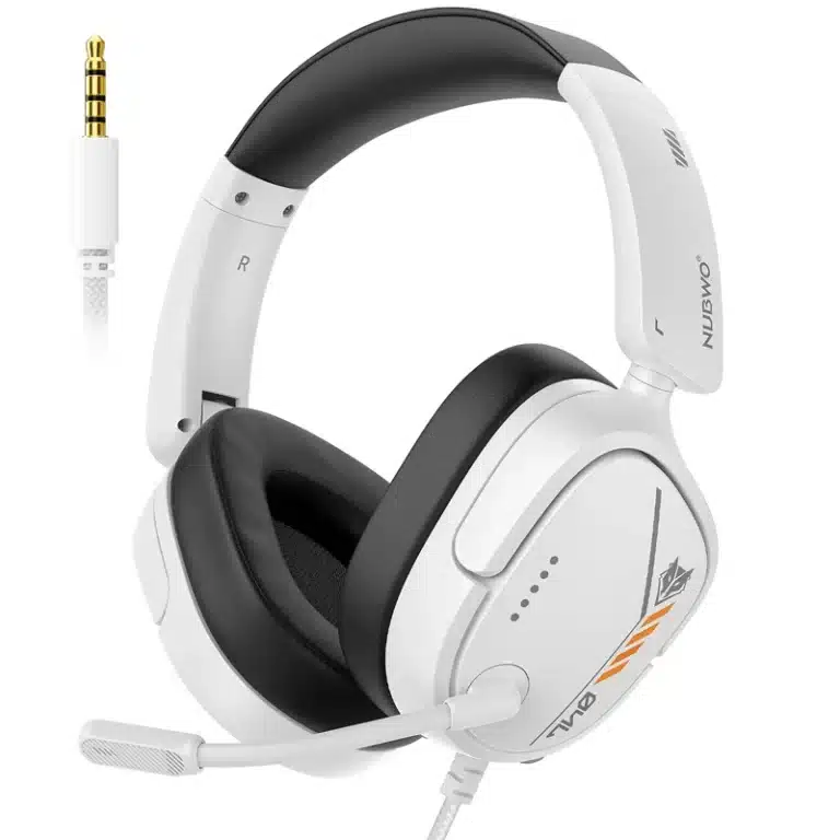 Casque gamer PS5 léger 250 g jack 3.5mm micro unidirectionnel
