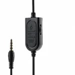 Casque PS4 micro filaire jack 3.5mm réglage volume