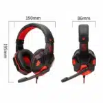 Casque PS5 filaire jack 3,5 mm avec micro antibruit