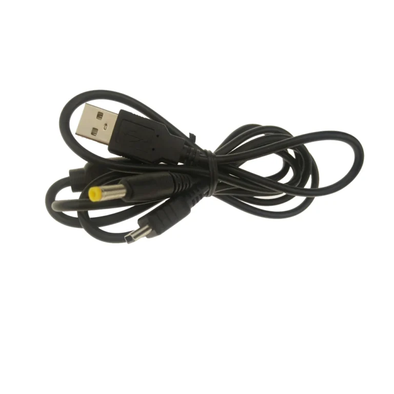Chargeur PSP USB câble 2 en 1 charge données PSP 1000 2000 3000