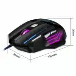 Clavier souris Switch une main RGB 3200 DPI