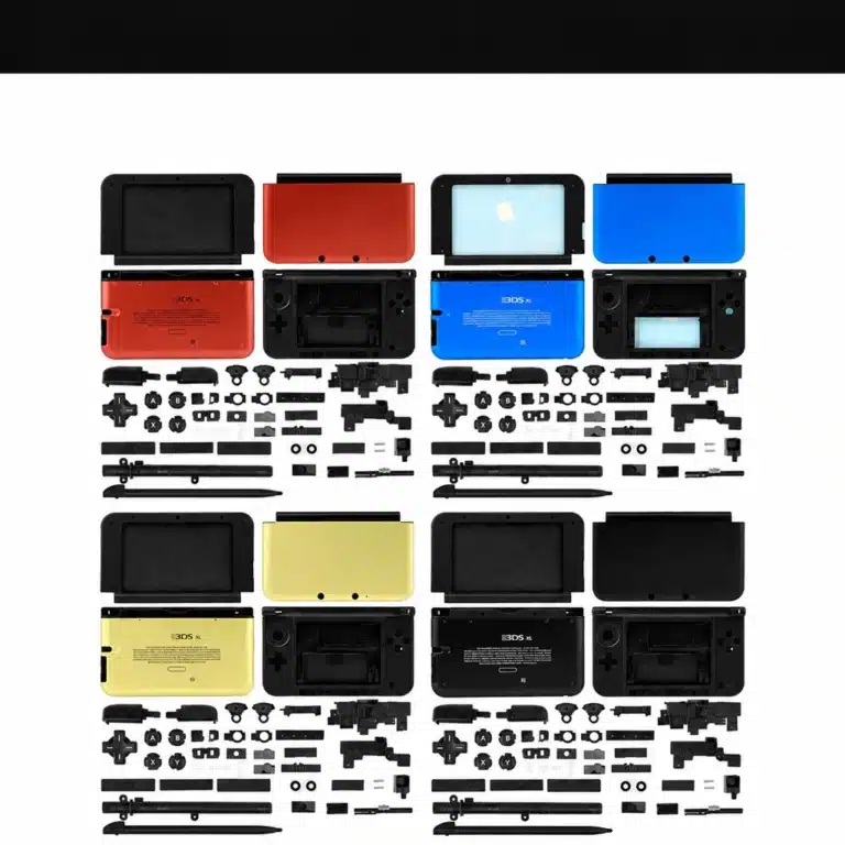 Coque complète de remplacement 3DS XL 4 coloris