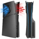 Coque PS5 Slim édition disque ABS aérations