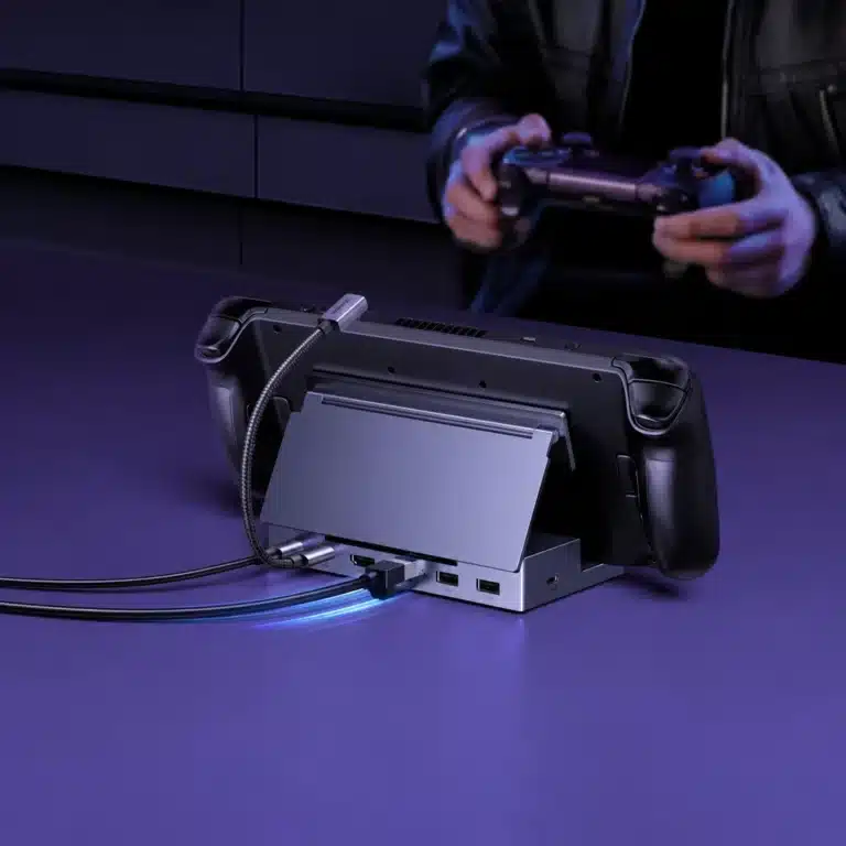 Dock USB-C 6 en 1 HDMI 4K 120Hz Steam Deck / ROG Ally / Legion Go