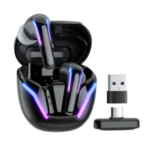 Écouteurs sans fil Switch Bluetooth micro antibruit - Noir
