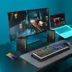 Enceinte PS4 gaming haut-parleur stéréo