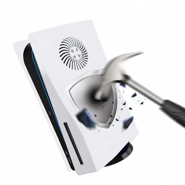 Façade PS5 édition disque aérations remplacement
