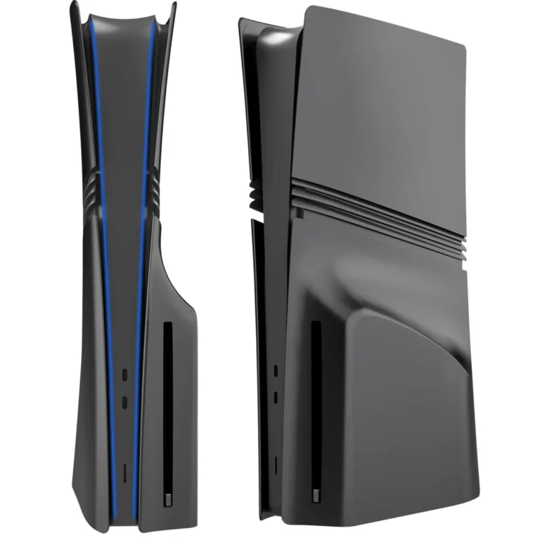 Façades PS5 Pro édition disque panneaux latéraux remplacement - Noir · version 1