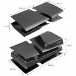 Façades PS5 Pro édition disque panneaux latéraux remplacement