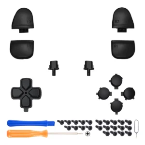 Kit boutons gâchettes manette PS5 eXtremeRate BDM-030 à 060 - Noir