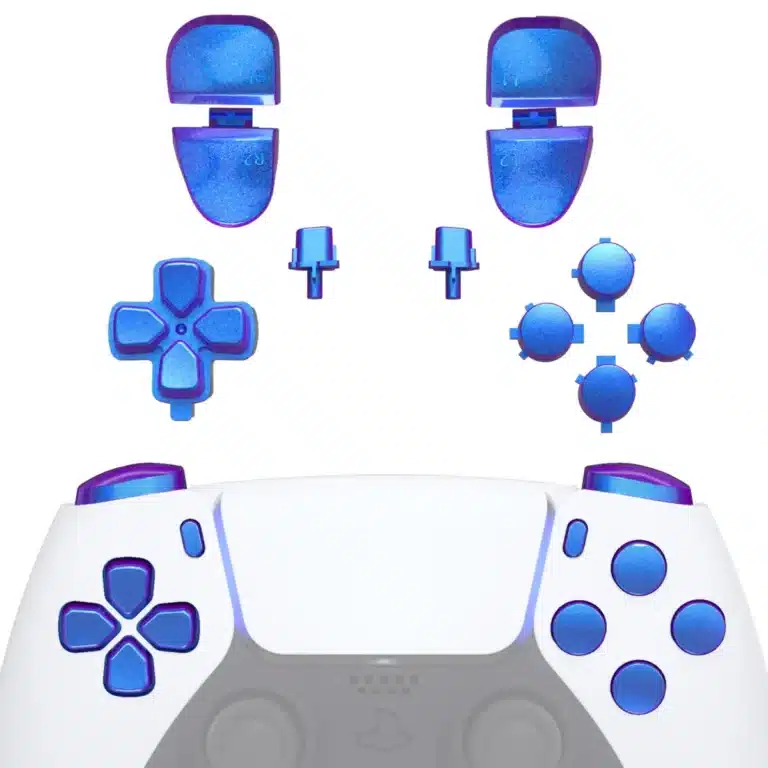 Kit boutons gâchettes manette PS5 eXtremeRate BDM-030 à 060