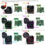 Kit boutons gâchettes manette PS5 eXtremeRate BDM-030 à 060