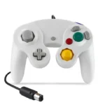 Manette GameCube filaire joystick console NGC - Blanc