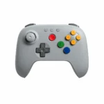 Manette N64 Switch 2 8BitDo Bluetooth effet Hall - Gris sans étui