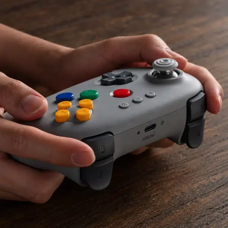 Manette N64 Switch 2 8BitDo Bluetooth effet Hall