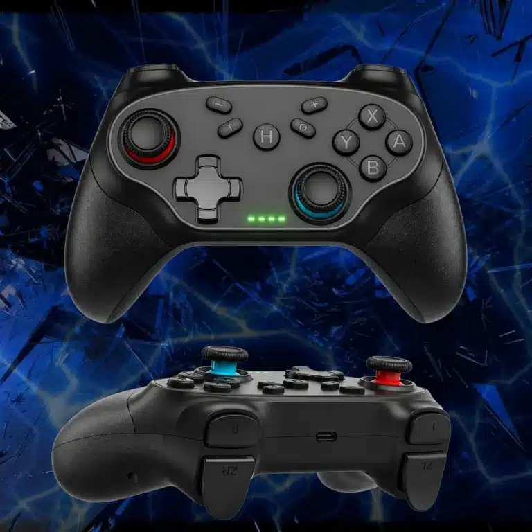 Manette Nintendo Switch Pro sans fil Bluetooth vibration turbo