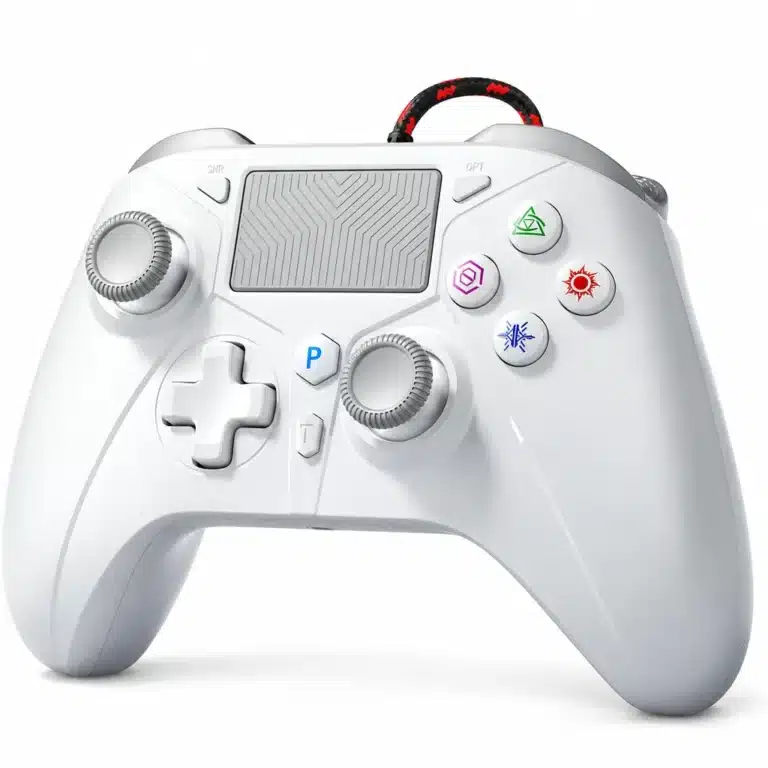 Manette PS4 filaire vibrations turbo
