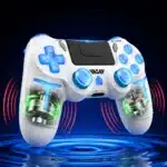 Manette PS4 sans fil Bluetooth, gyroscope 6 axes et pavé tactile