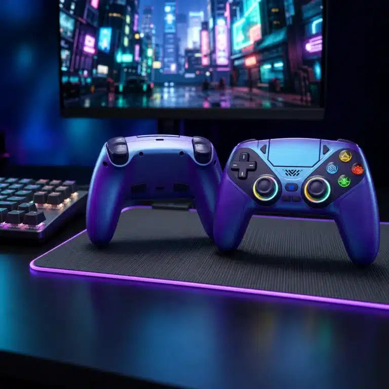 Manette PS5 PC sans fil joysticks effet Hall turbo