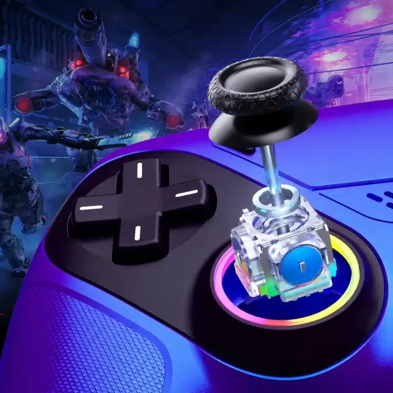 Manette PS5 PC sans fil joysticks effet Hall turbo