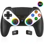 Manette PS5 personnalisable sans fil programmable macro turbo - Noir