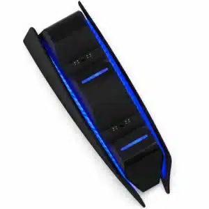 Station de charge manette PS5 double USB-C pour DualSense - Noir