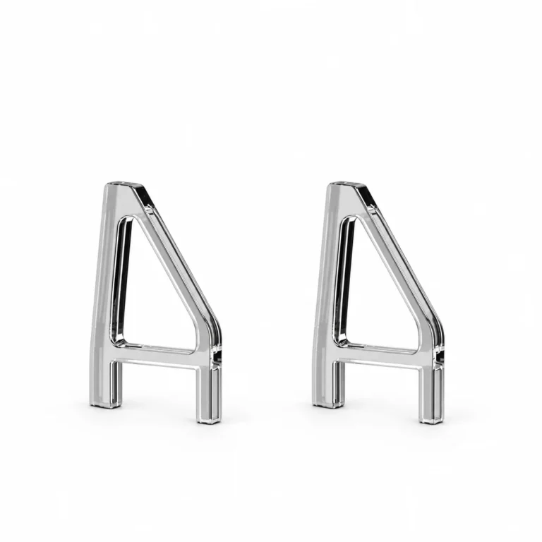 Support PS5 horizontal acrylique lot de 2 Slim Pro - Avec lecteur anguleux