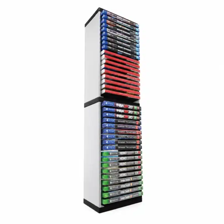 Support PS5 PS4 rangement vertical 36 jeux